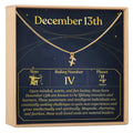 December 13th Sagittarius Necklace