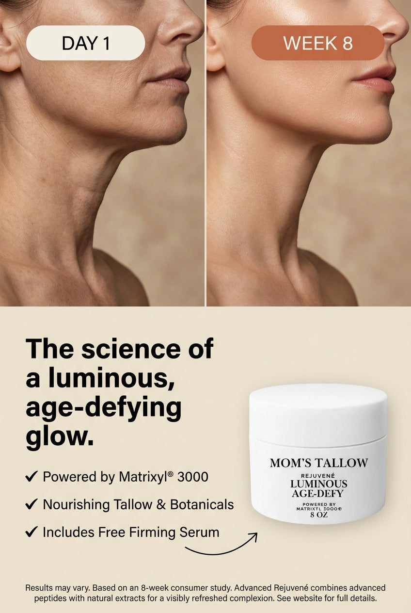 Advanced Rejuvené Luminous Age-Defy Face/Neck Cream: Featuring Matrixyl® 3000 (+ Free 4oz Deep Firming Serum)