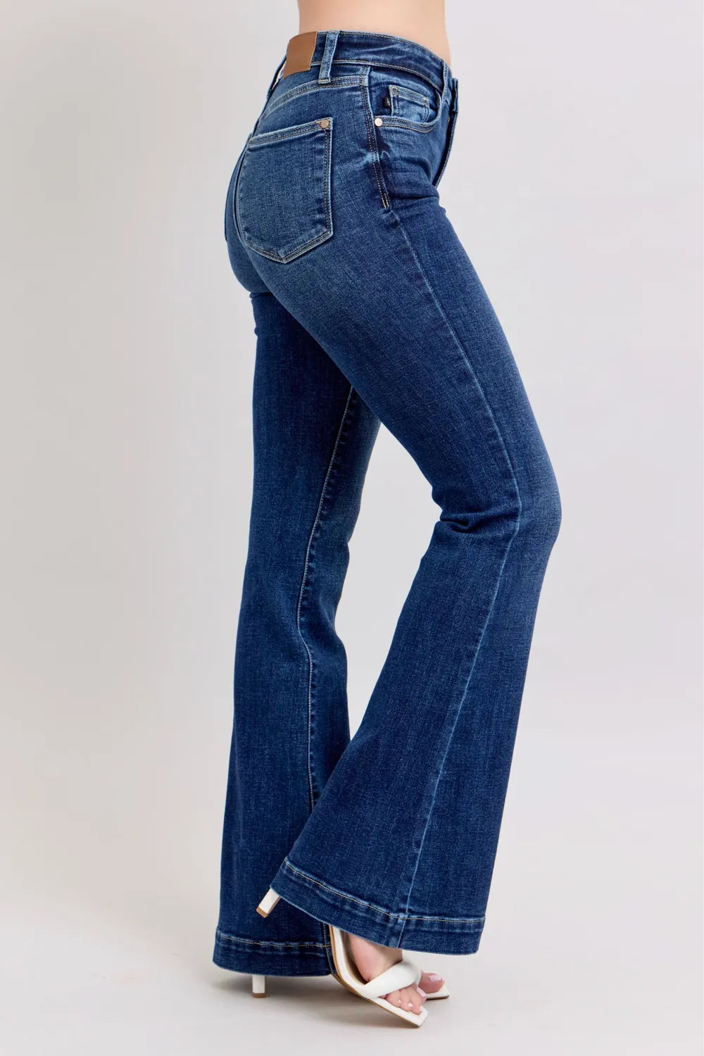 Judy Blue High Rise Flare Jeans with Pockets