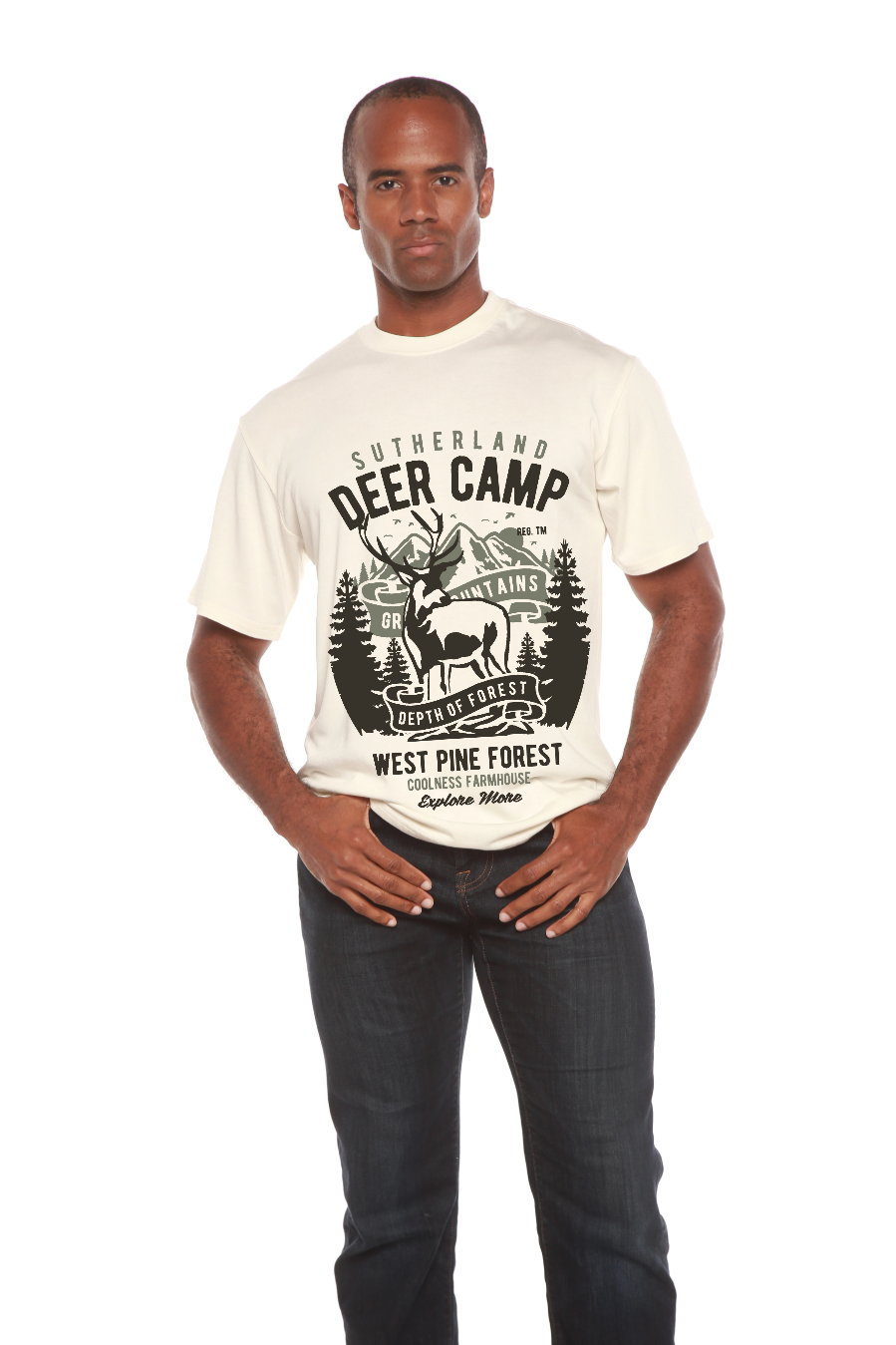 Men's Bamboo Viscose Graphic T-Shirt