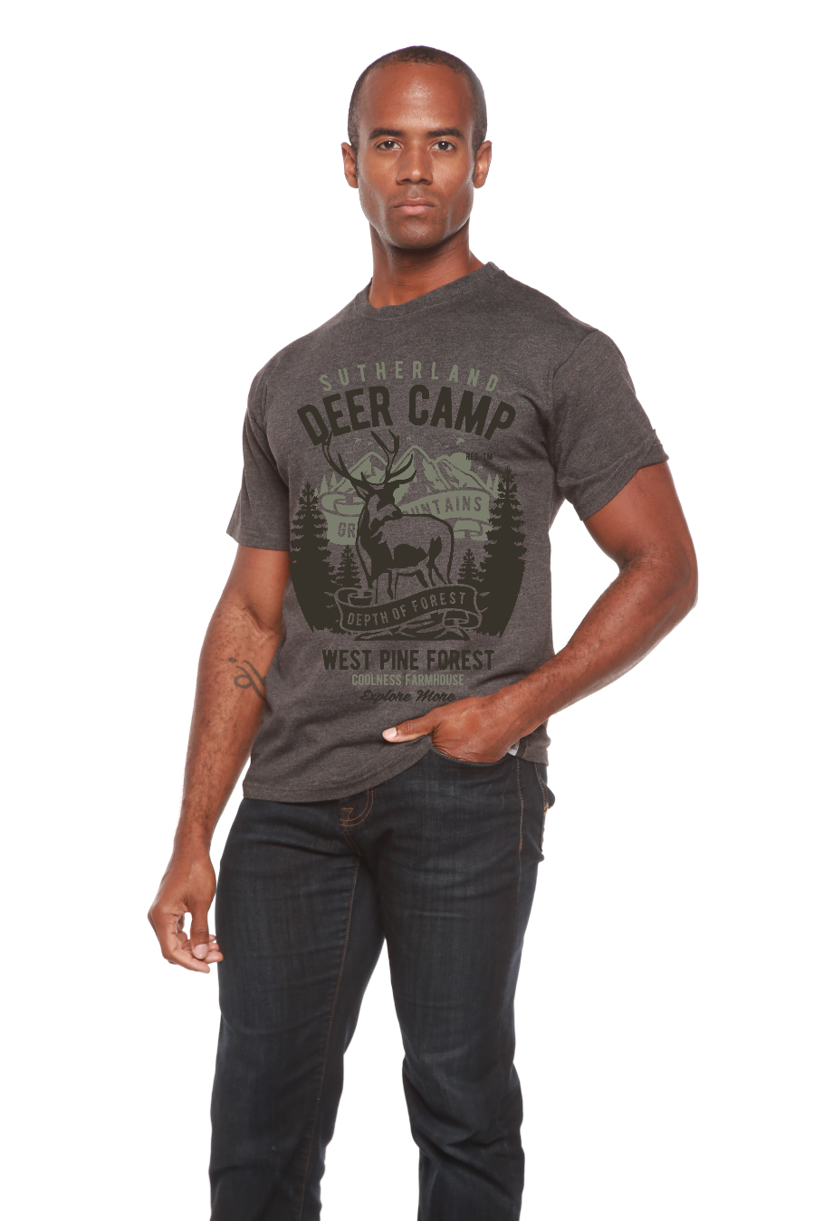 Men's Bamboo Viscose Graphic T-Shirt