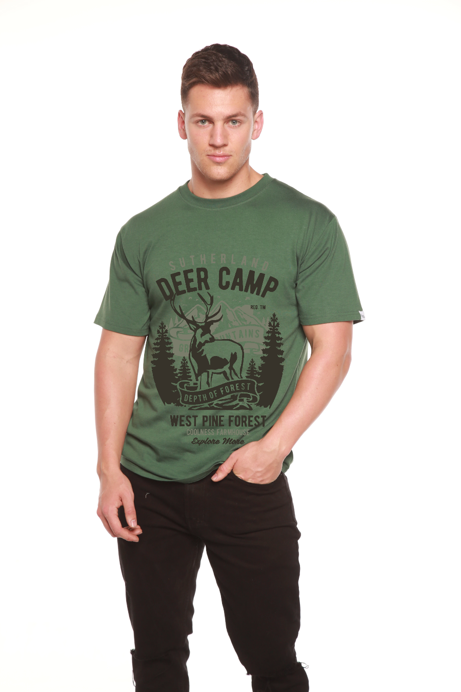 Men's Bamboo Viscose Graphic T-Shirt