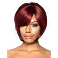 Lelanna synthetic wig featuring natural-looking fibers for a polished, chic hairstyle.