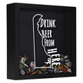 Delaware Drink Beer From Here Beer Cap Shadow Box