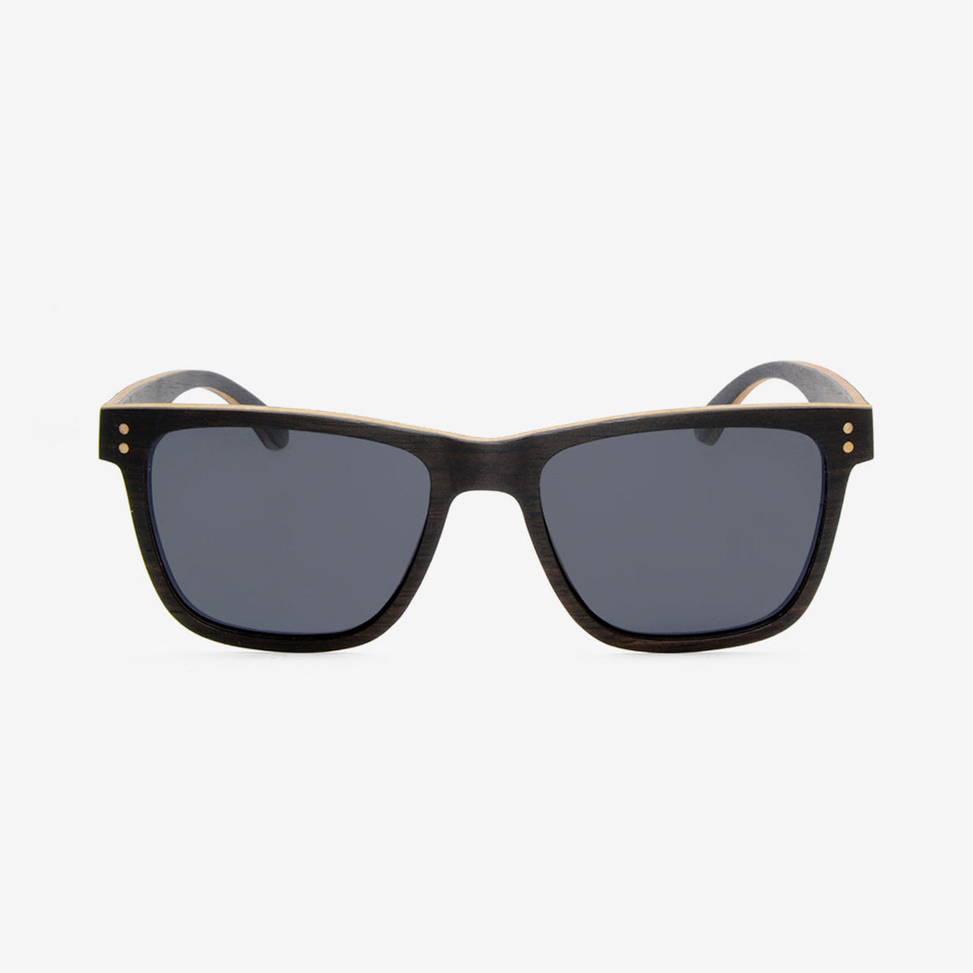 Delray Sustainable Wood Frame Sunglasses with Polarized Lenses