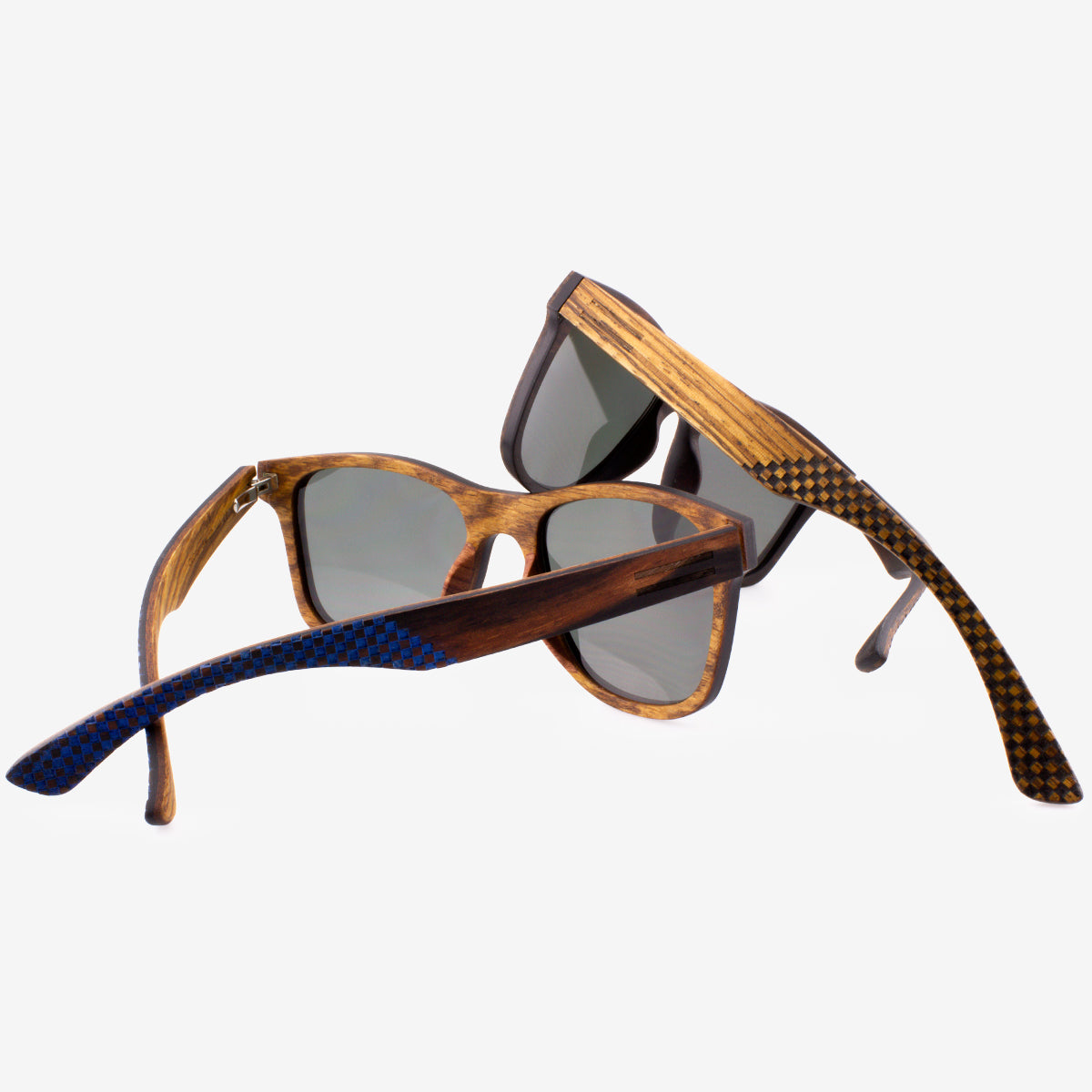 Delray SE Wood & Carbon Fiber Sunglasses - Vintage Inspired