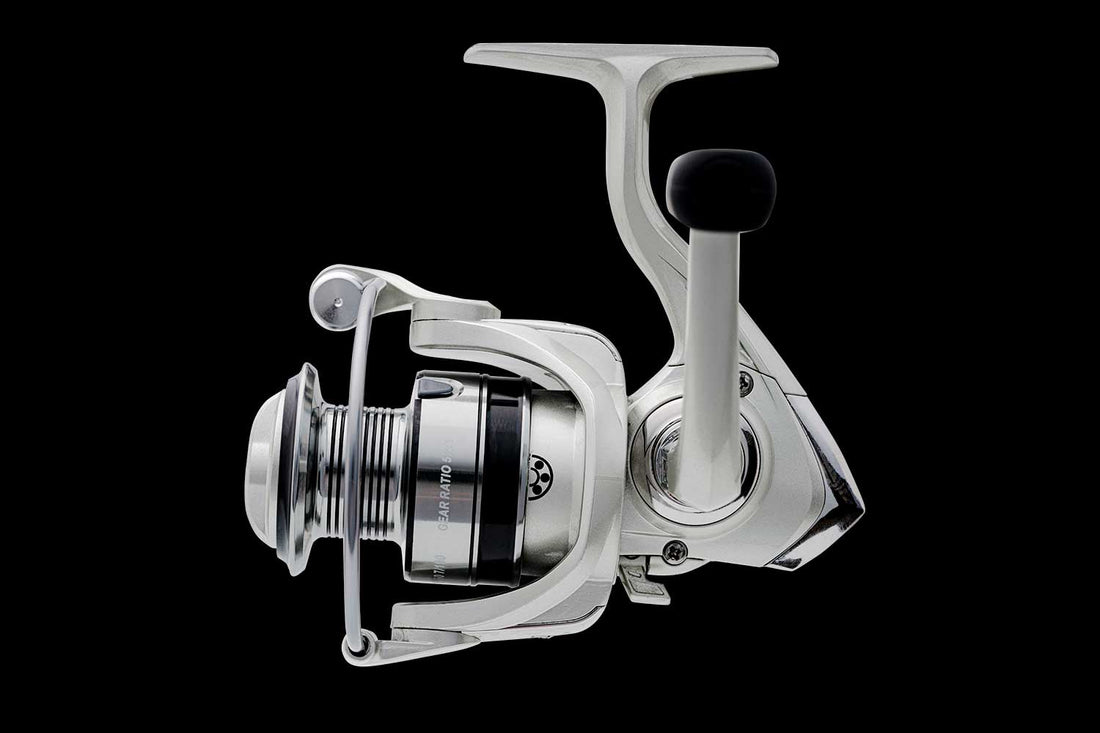 Lite Spinning Fishing Reel Silver Lightweight Durable Design - Image 2