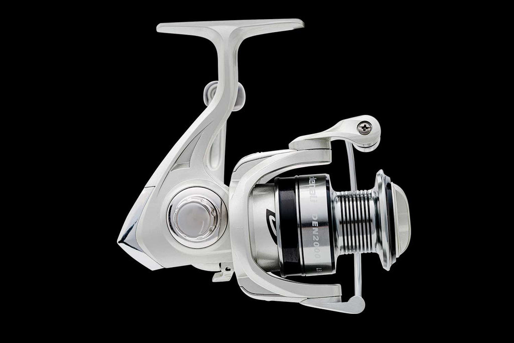 Lite Spinning Fishing Reel Silver Lightweight Durable Design - Image 3