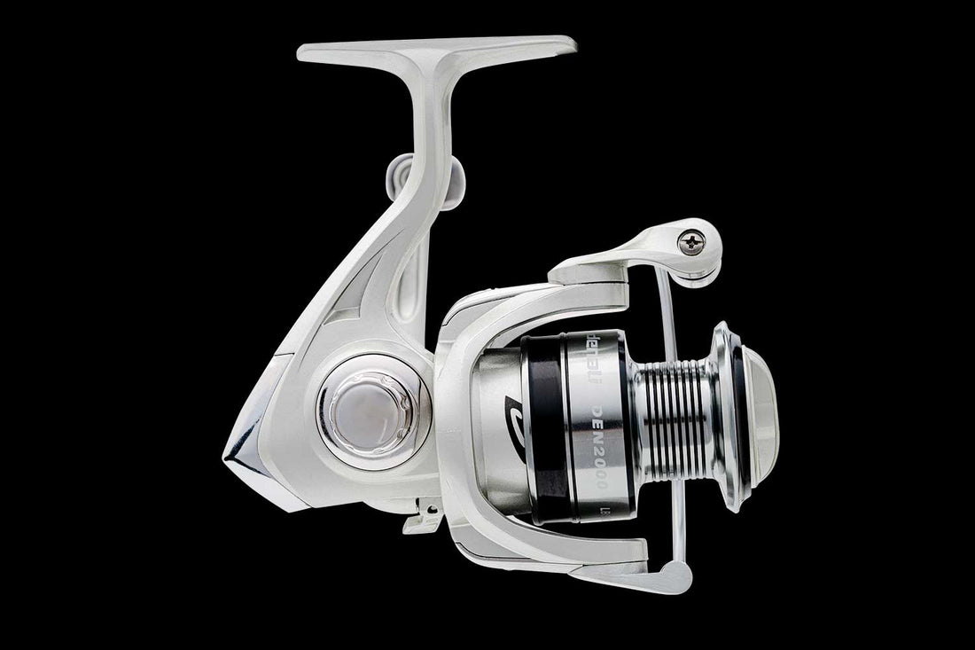 Lite Spinning Fishing Reel Silver Lightweight Durable Design - Image 3