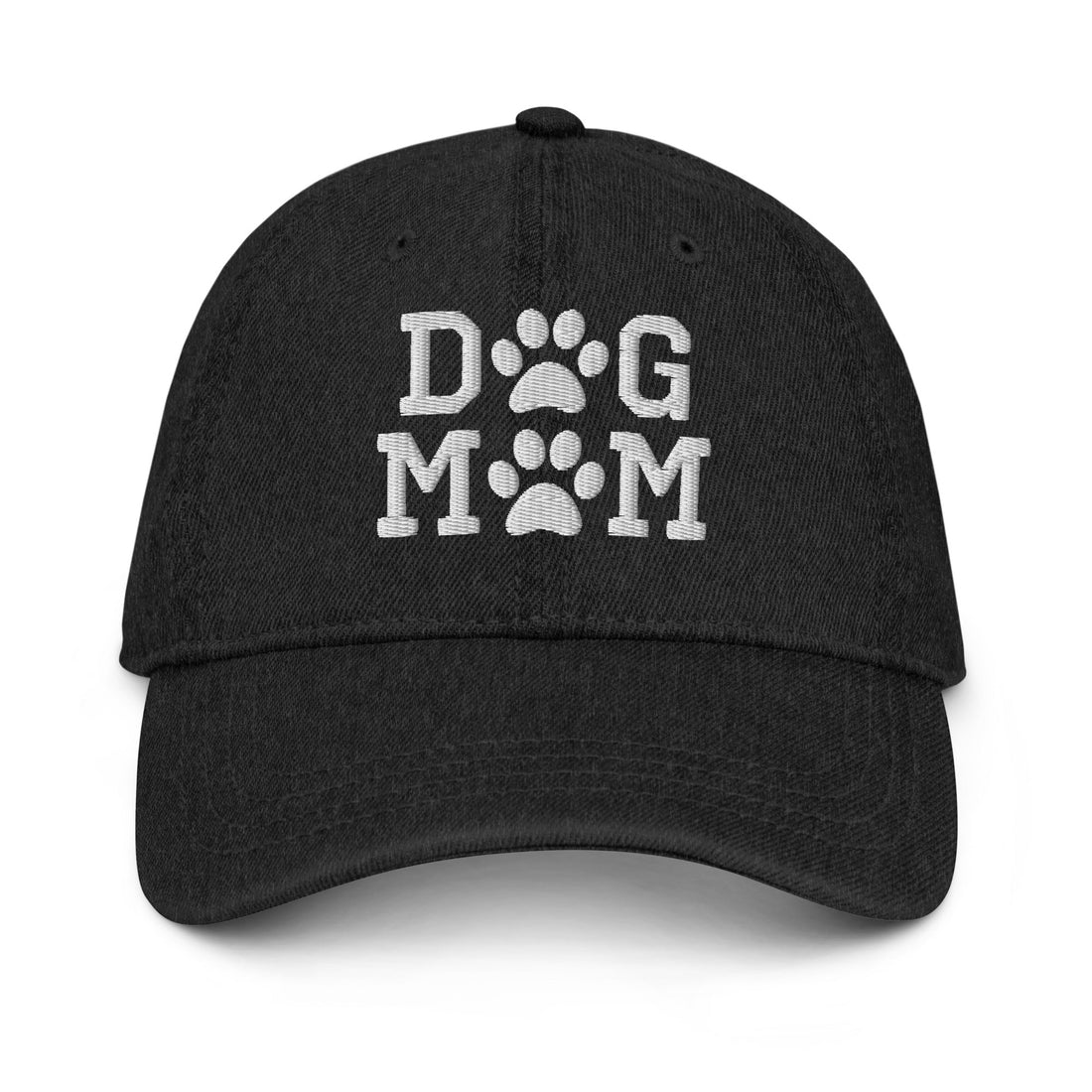 Dog Mom Denim Hat