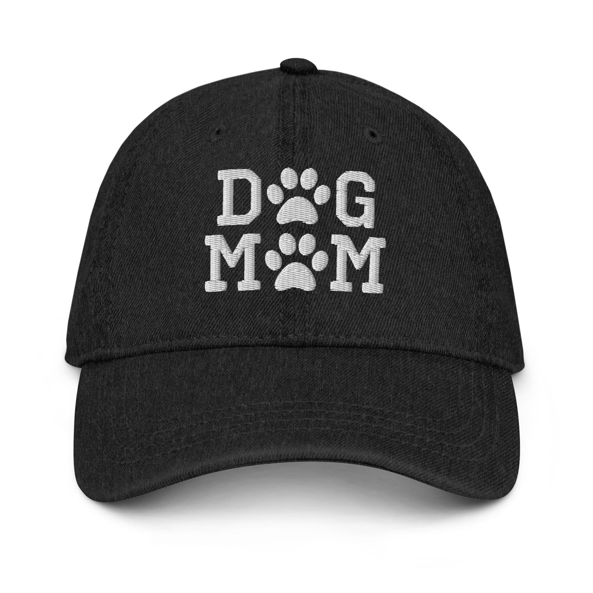 Dog Mom Denim Hat