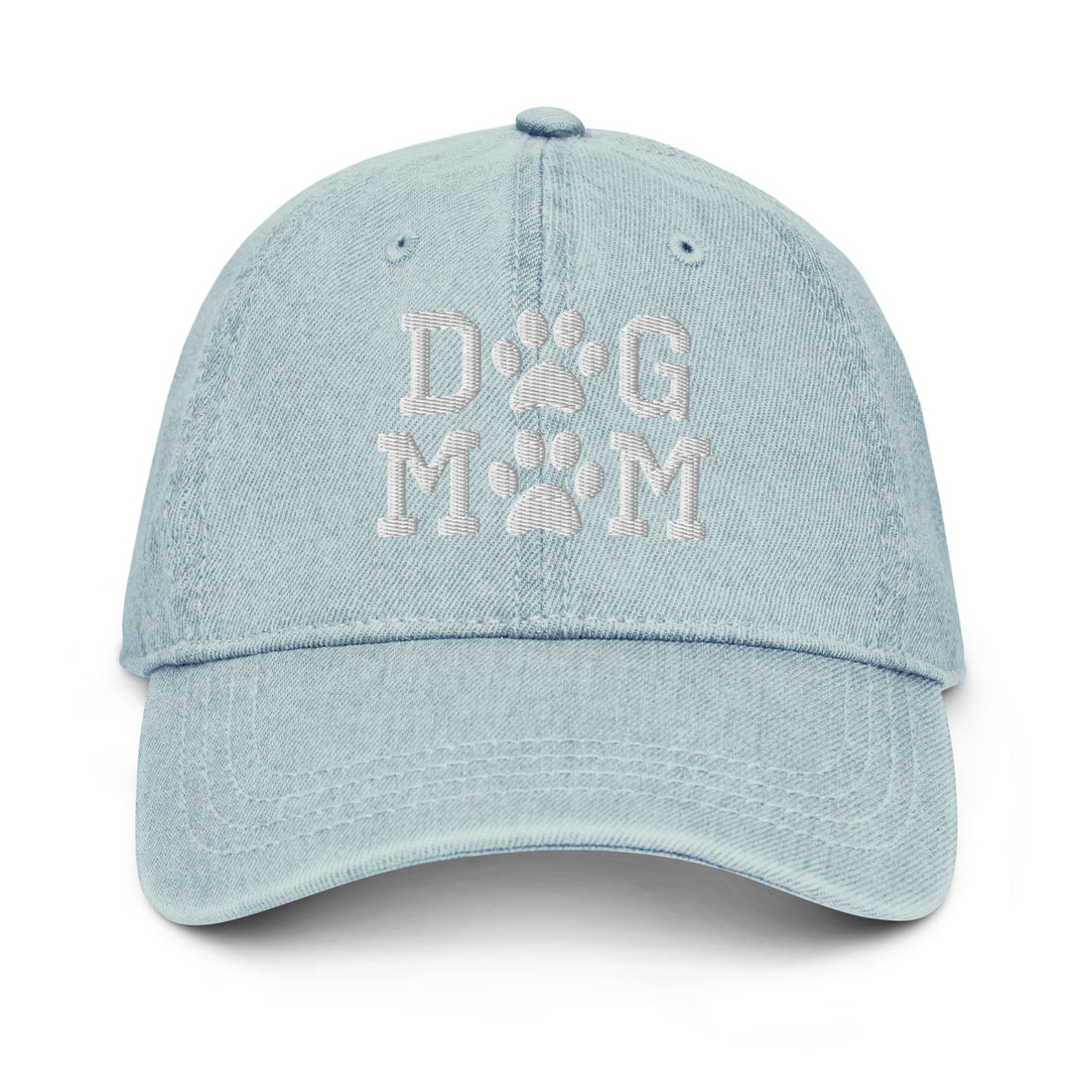 Dog Mom Denim Hat
