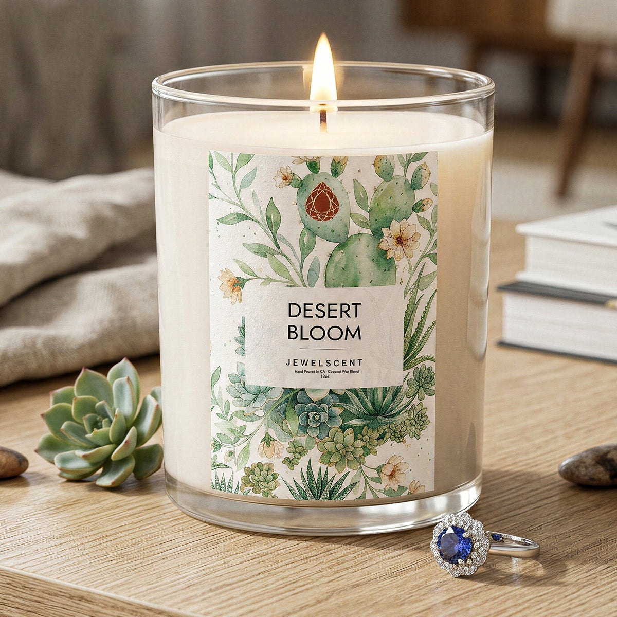 Desert Bloom 18oz Mystery Jewelry Candle
