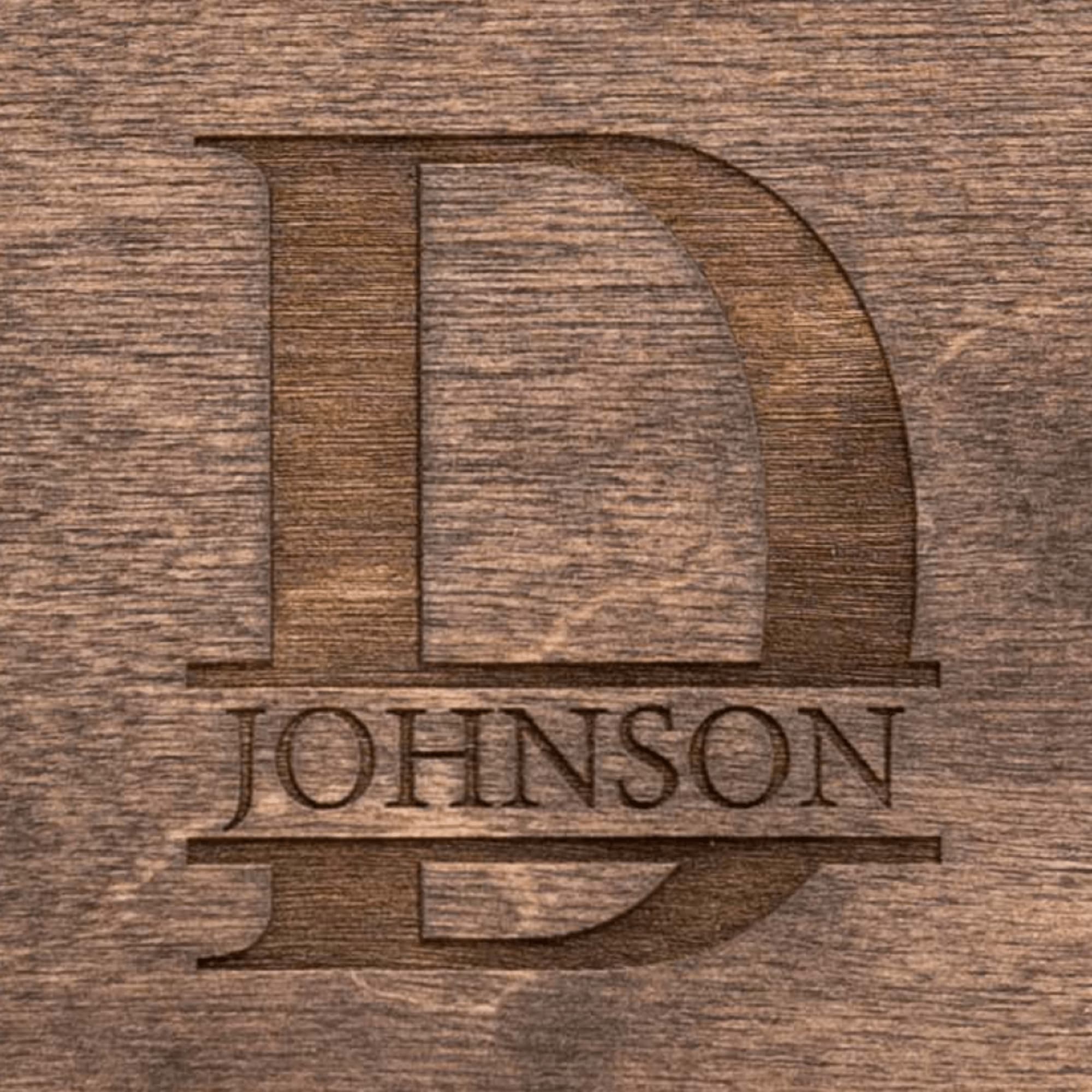 Wooden Phone Docking Station - Personalized Organizer for Men