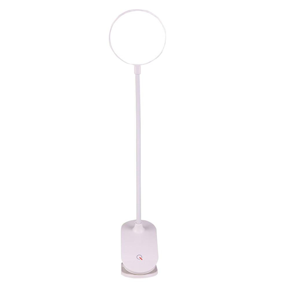 Flexible LED Clip-On Desk Lamp for Reading & Bedside - White