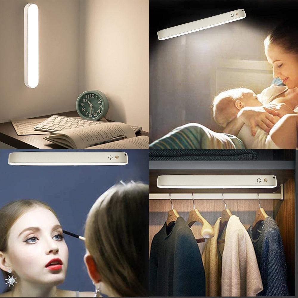 Minimalist Magnetic LED Desk Lamp with 30-Second Delay Off
