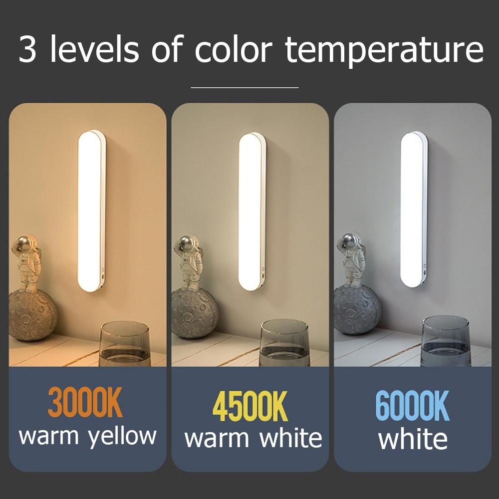 Minimalist Magnetic LED Desk Lamp with 30-Second Delay Off