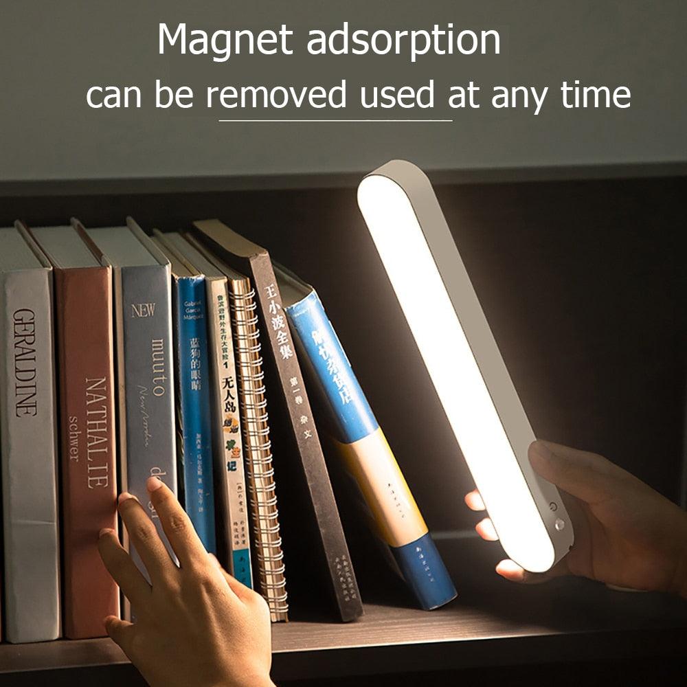 Minimalist Magnetic LED Desk Lamp with 30-Second Delay Off
