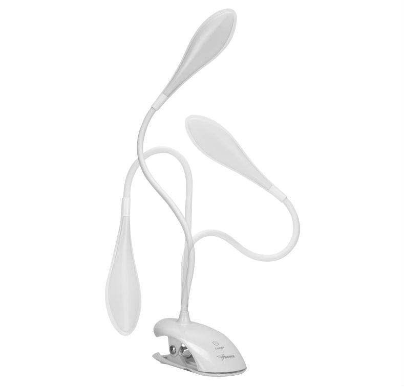 14 LED Dimmable Desk Lamp with Clip - Portable Reading Light