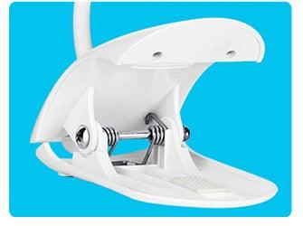 14 LED Dimmable Desk Lamp with Clip - Portable Reading Light