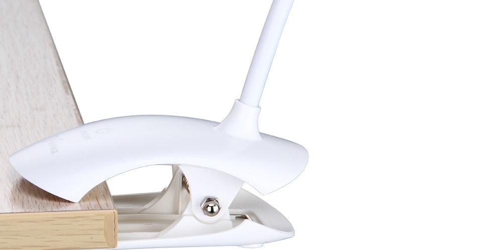 14 LED Dimmable Desk Lamp with Clip - Portable Reading Light