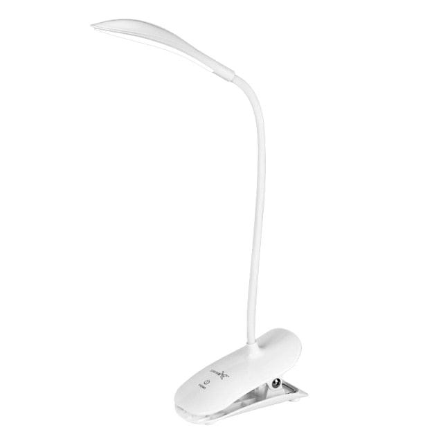 14 LED Dimmable Desk Lamp with Clip - Portable Reading Light