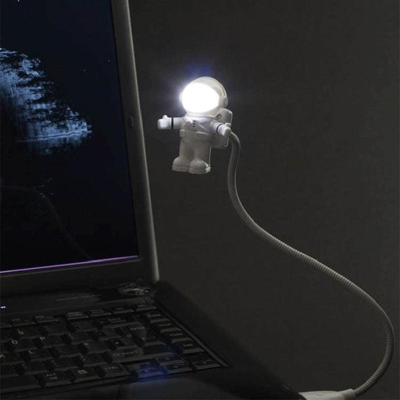 Novelty Astronaut LED Desk Lamp - Unique Space-Themed Night Light
