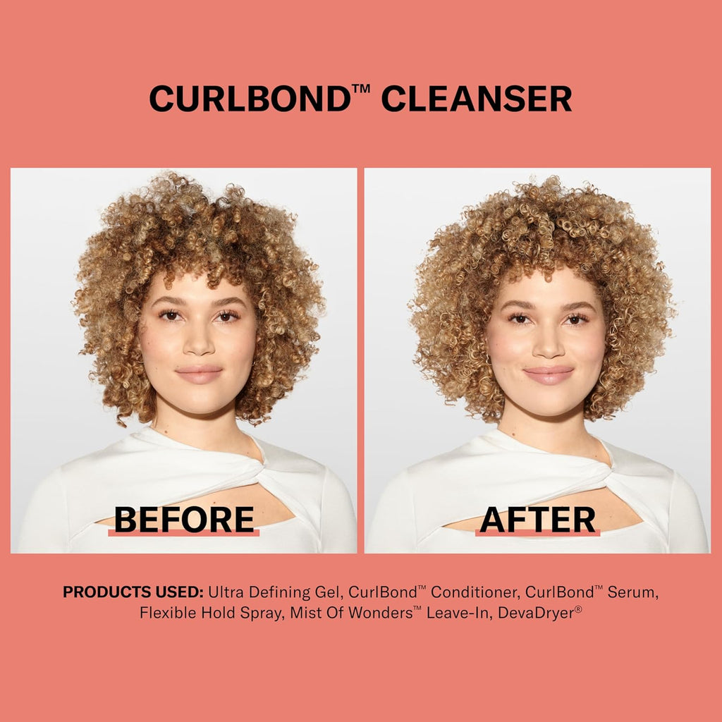 CurlBond Re-Coiling Mild Lather Cleanser for Damaged Curls 32oz