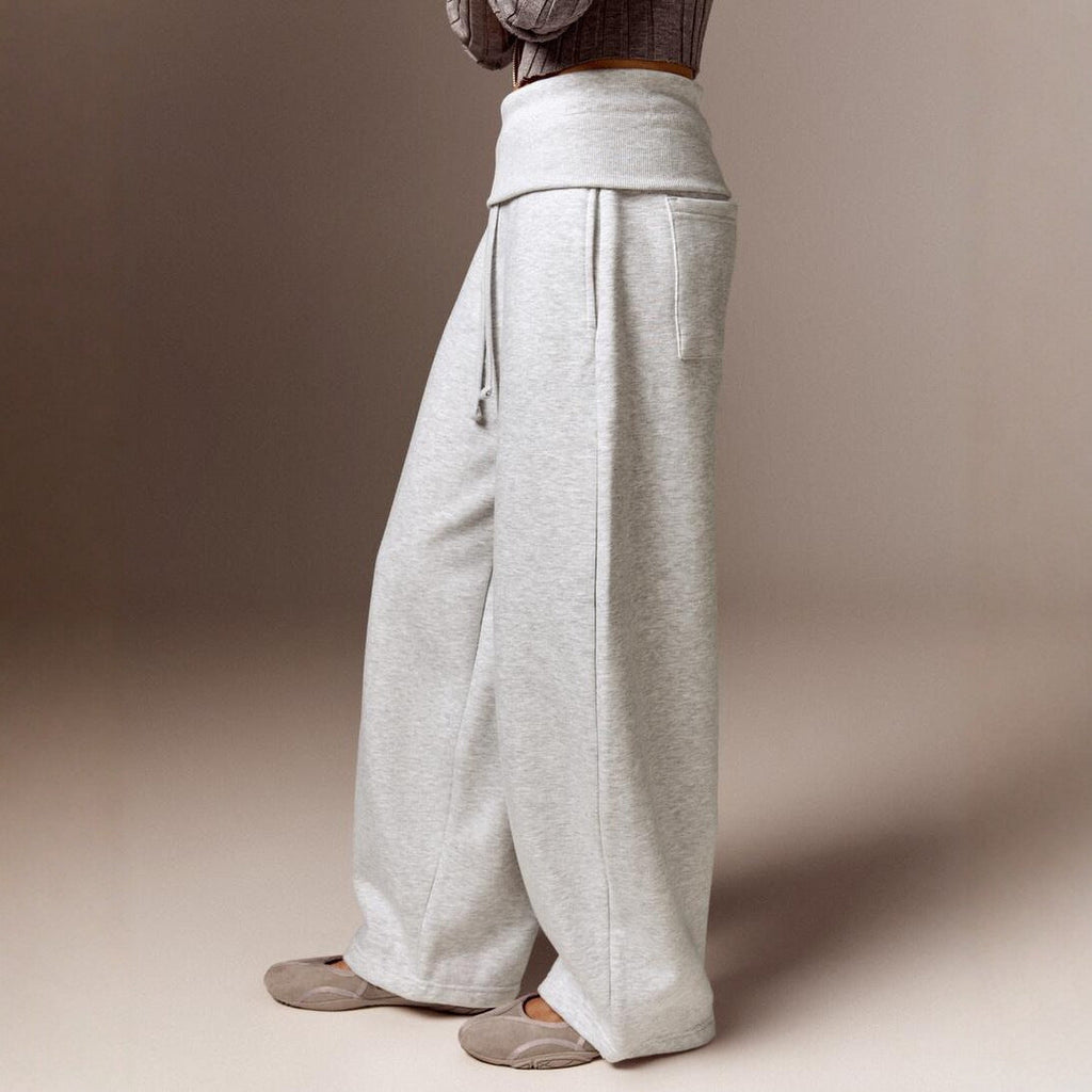 Women's High-Waist Wide-Leg Casual Pants