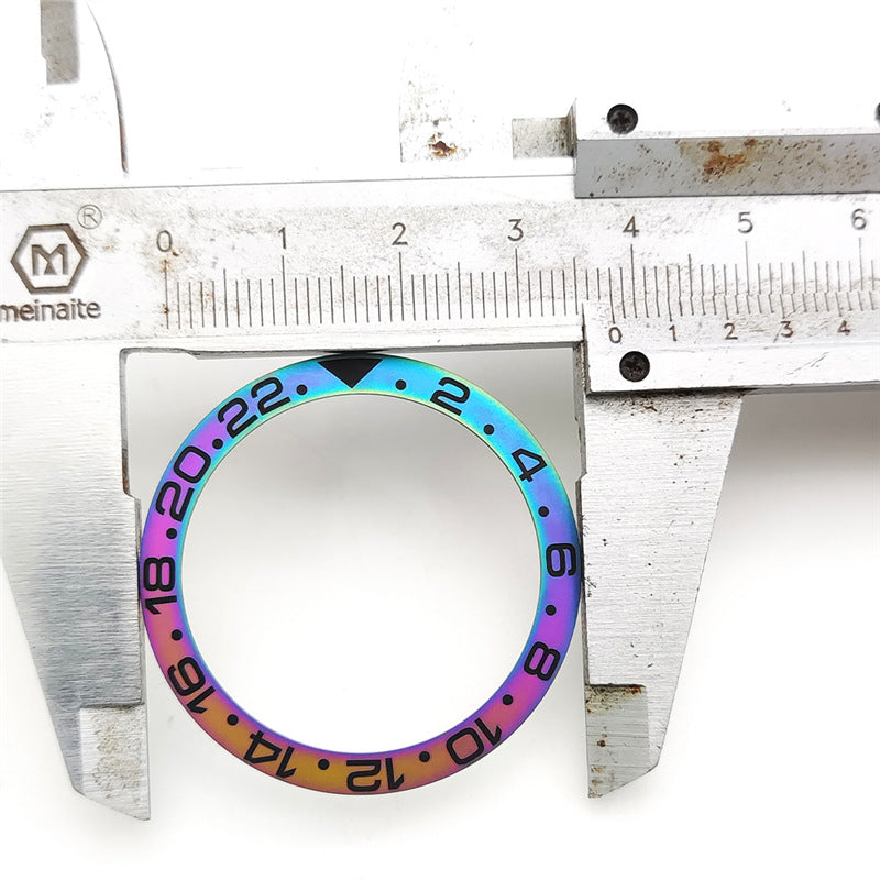Colored Watch Accessory Ceramic Bezel Outer Ring Of The Case