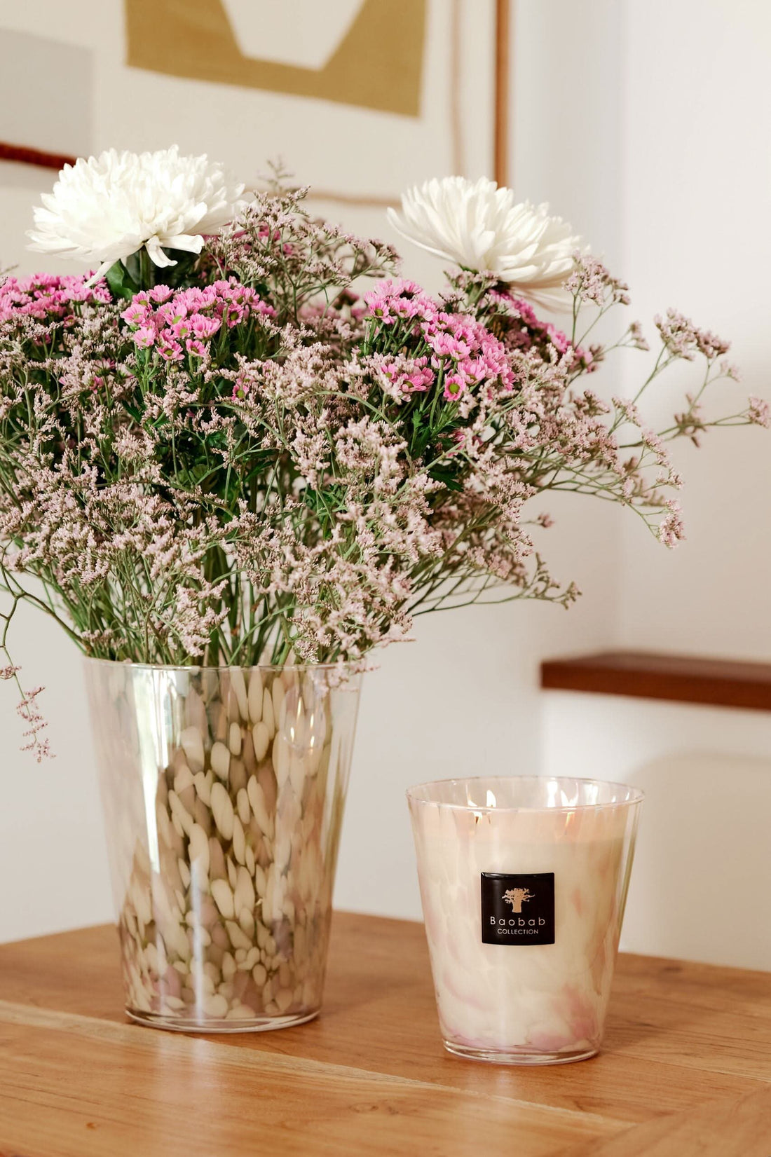 White Pearls Max 10 Scented Candle Pure Elegant Home Fragrance