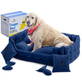 Doggy Affairs HandMade Luxury Dog Beds Jumbo Sized Dog with Removable Washable Cover - Premium Big Dog Bed Sofa Style - Fancy Dog Couch Bed - Non Slip Pet Sofa Bed for Dogs