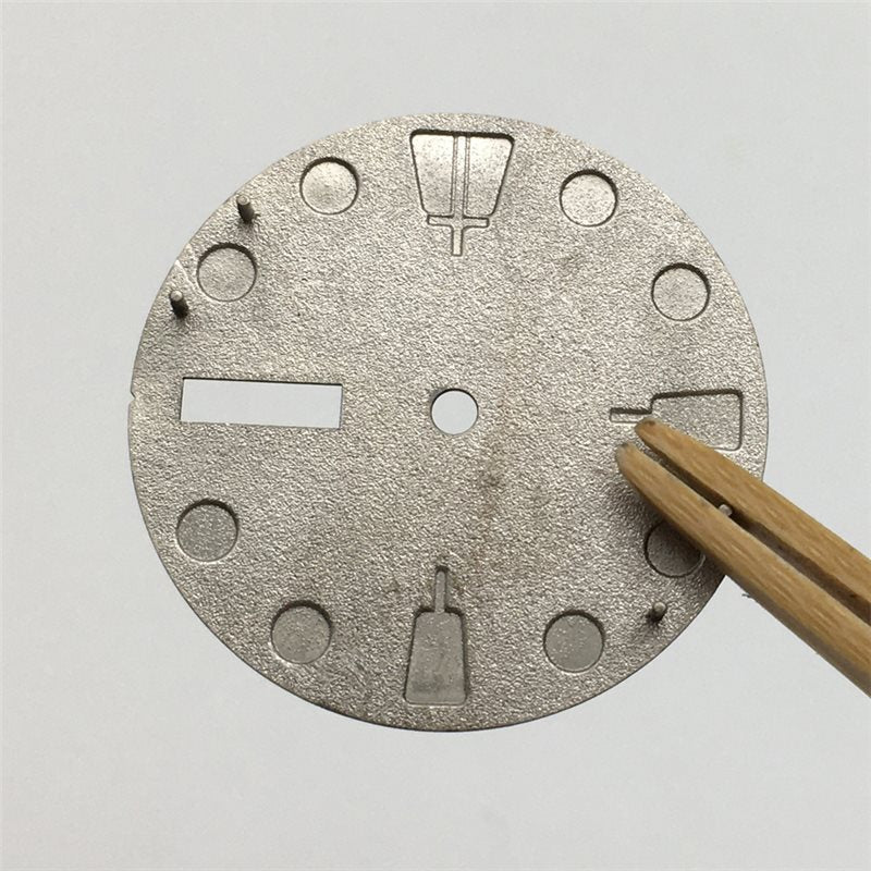 Modified Watch Dial With Luminous Numerals