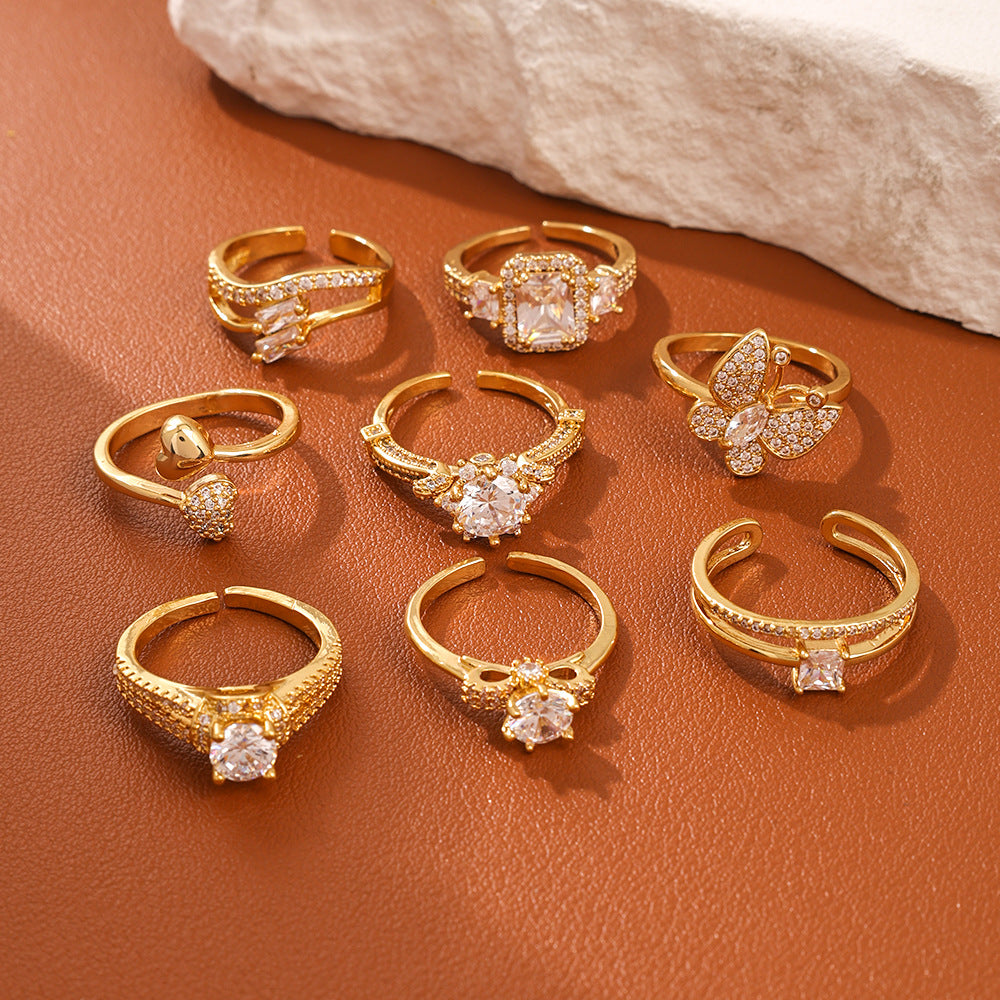 Women's High-end Open Casual Index Finger Ring