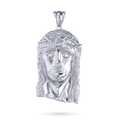 Jesus Piece Pendant in 925 Sterling Silver