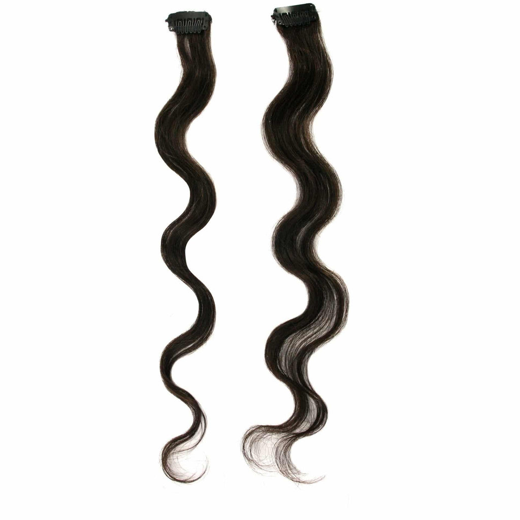 18" Remy Human Hair Clip-in Extensions 3 Piece Set