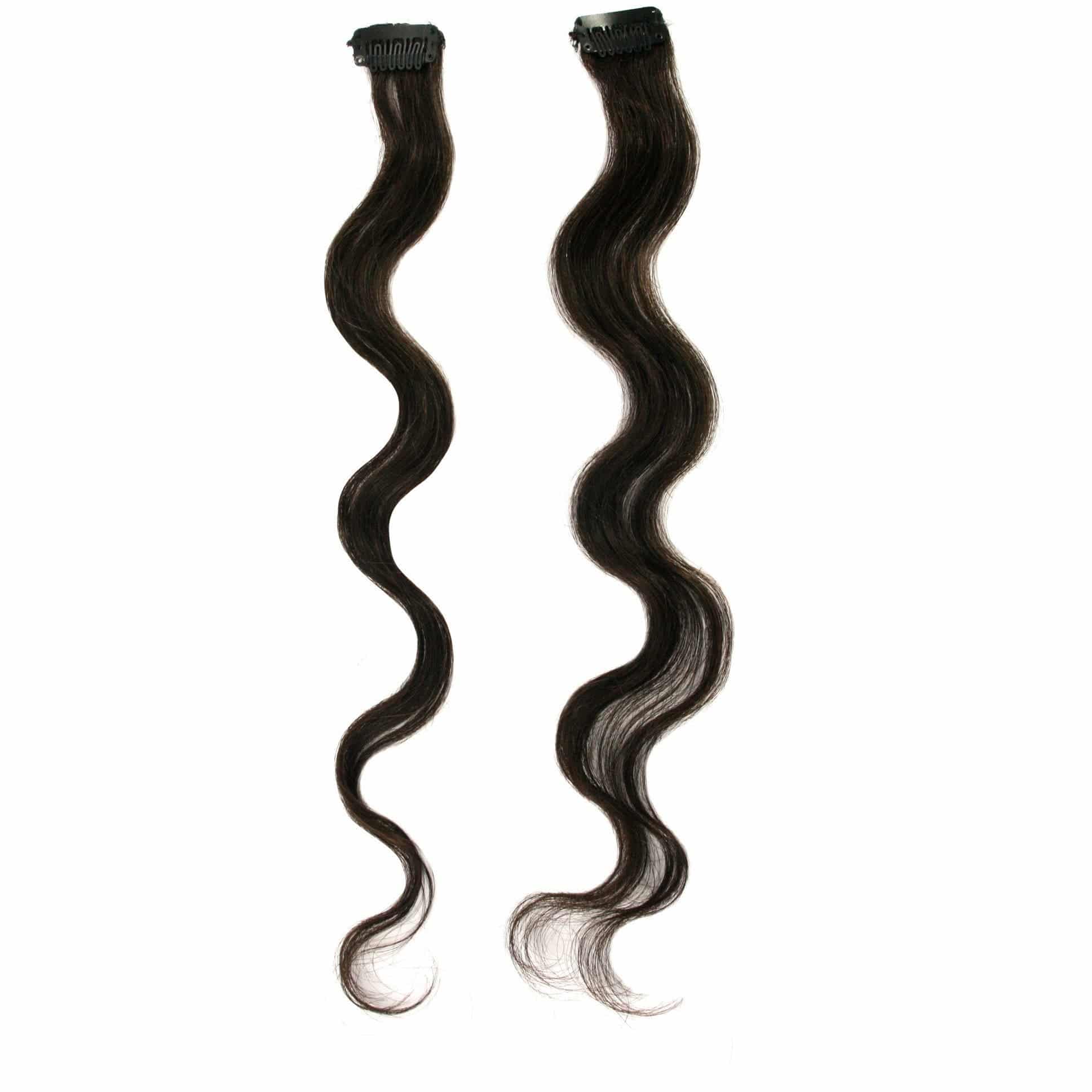 18" Remy Human Hair Clip-in Extensions 3 Piece Set