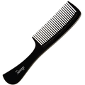 8-inch Diane medium tooth barber comb for professional detangling and precision haircutting