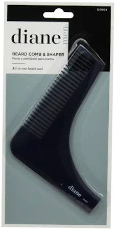 Diane Beard Comb and Shaper tool used for lining up beard and neck hair