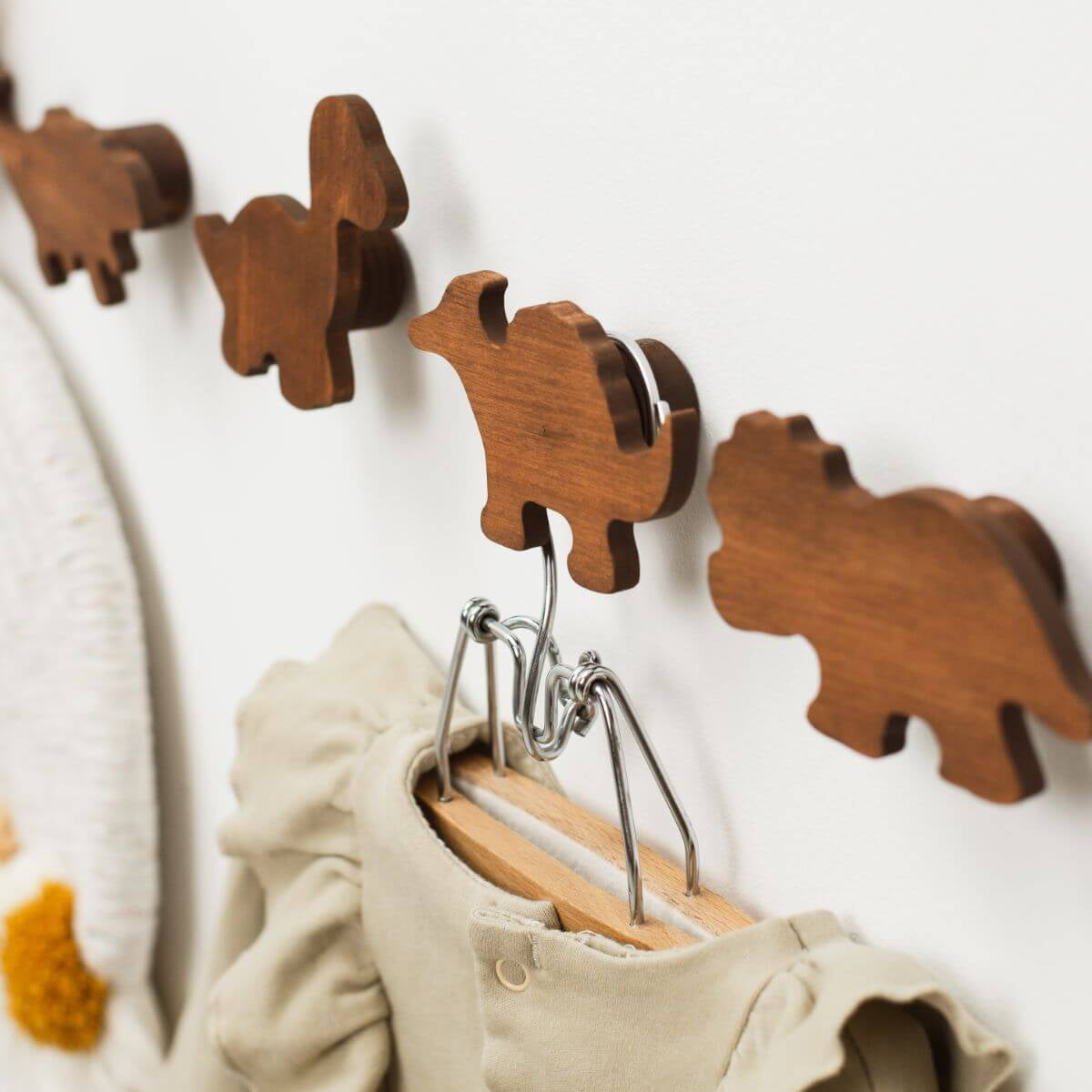 Eco-Friendly Nursery Wall Hangers for Kids Room Organization
