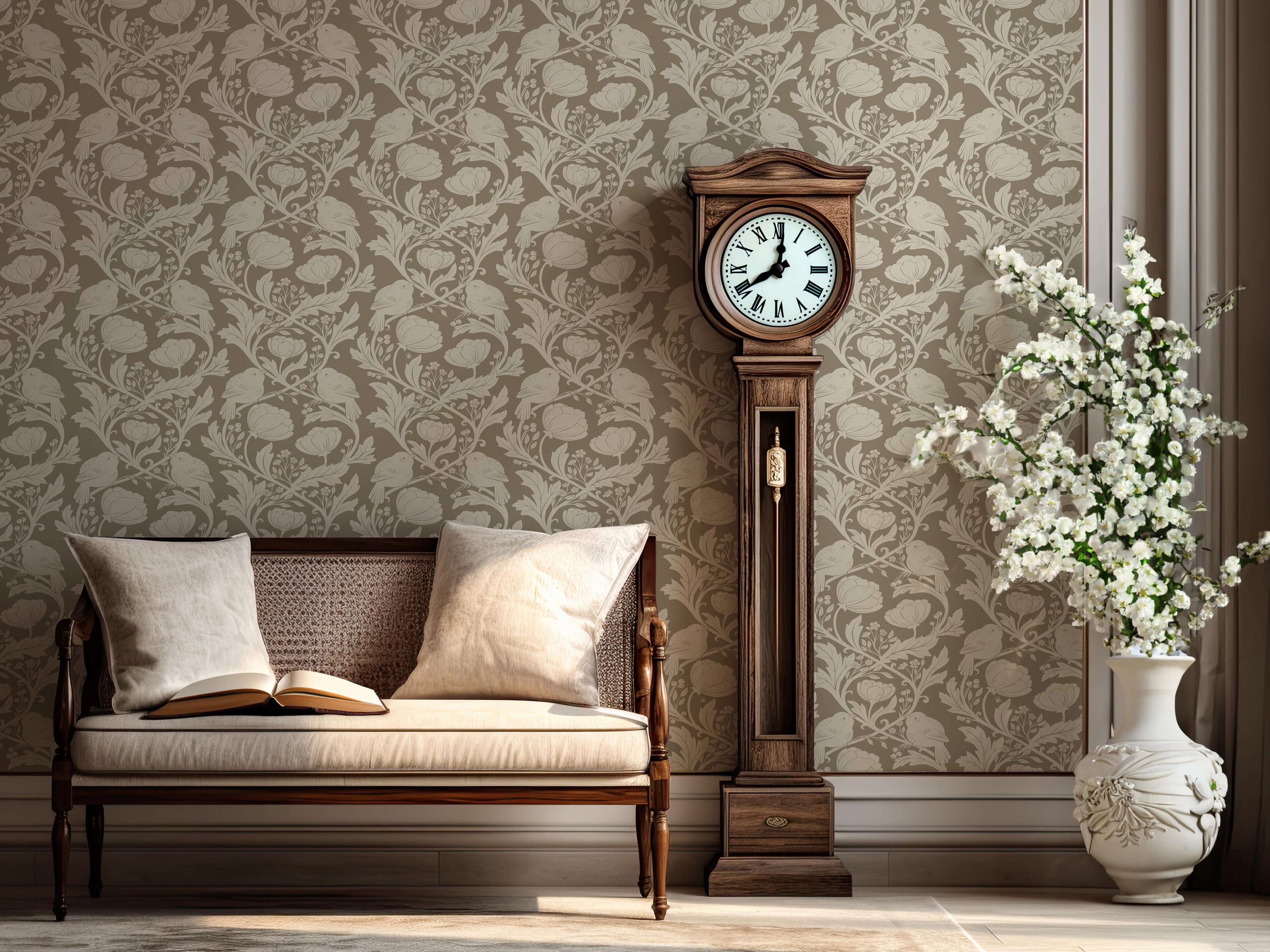 Willetta Wallpaper by Wirihana Design