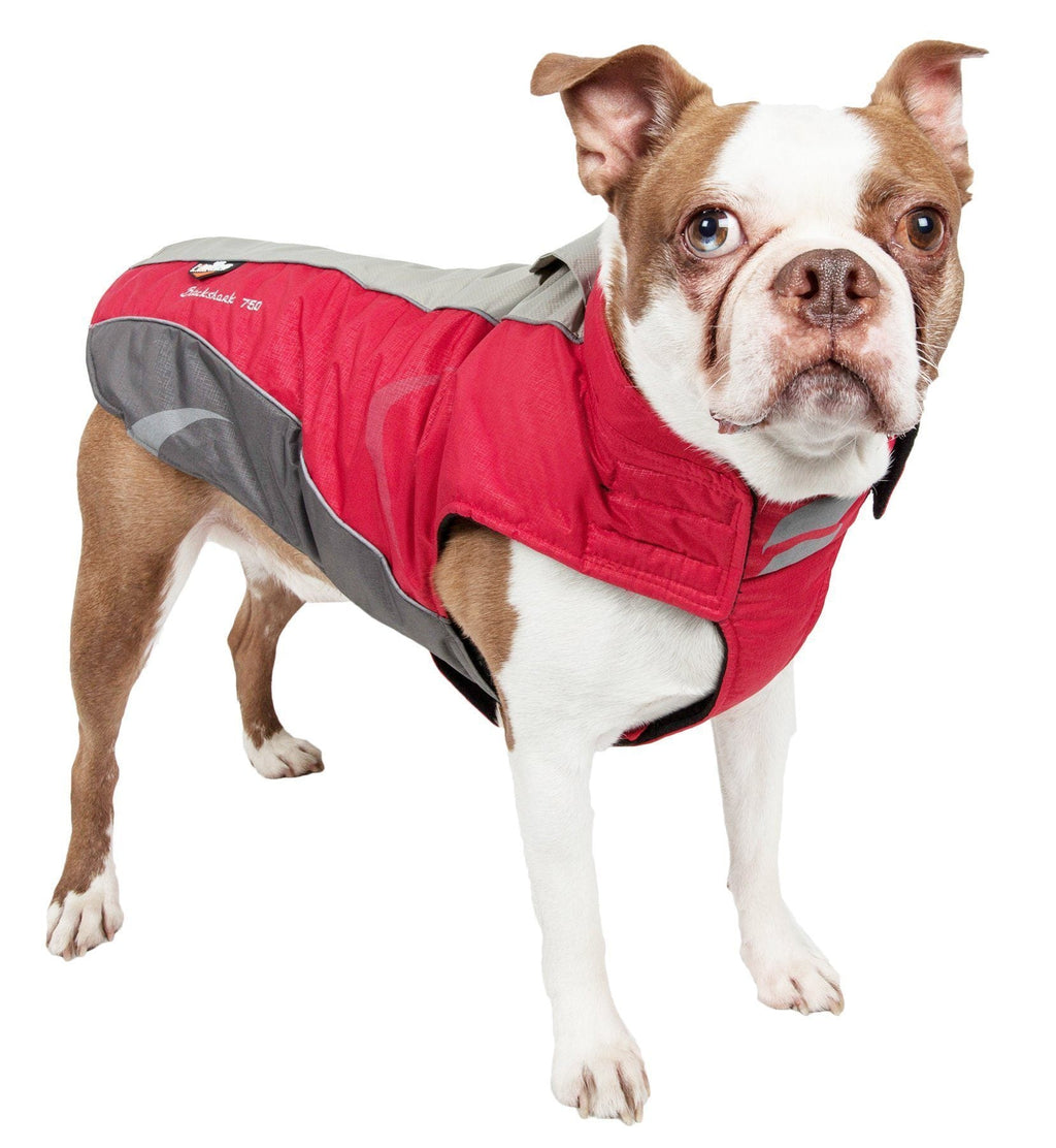 Dog Helios ® Altitude-Mountaineer Wrap-Hook-and-Loop Waterproof Dog Coat