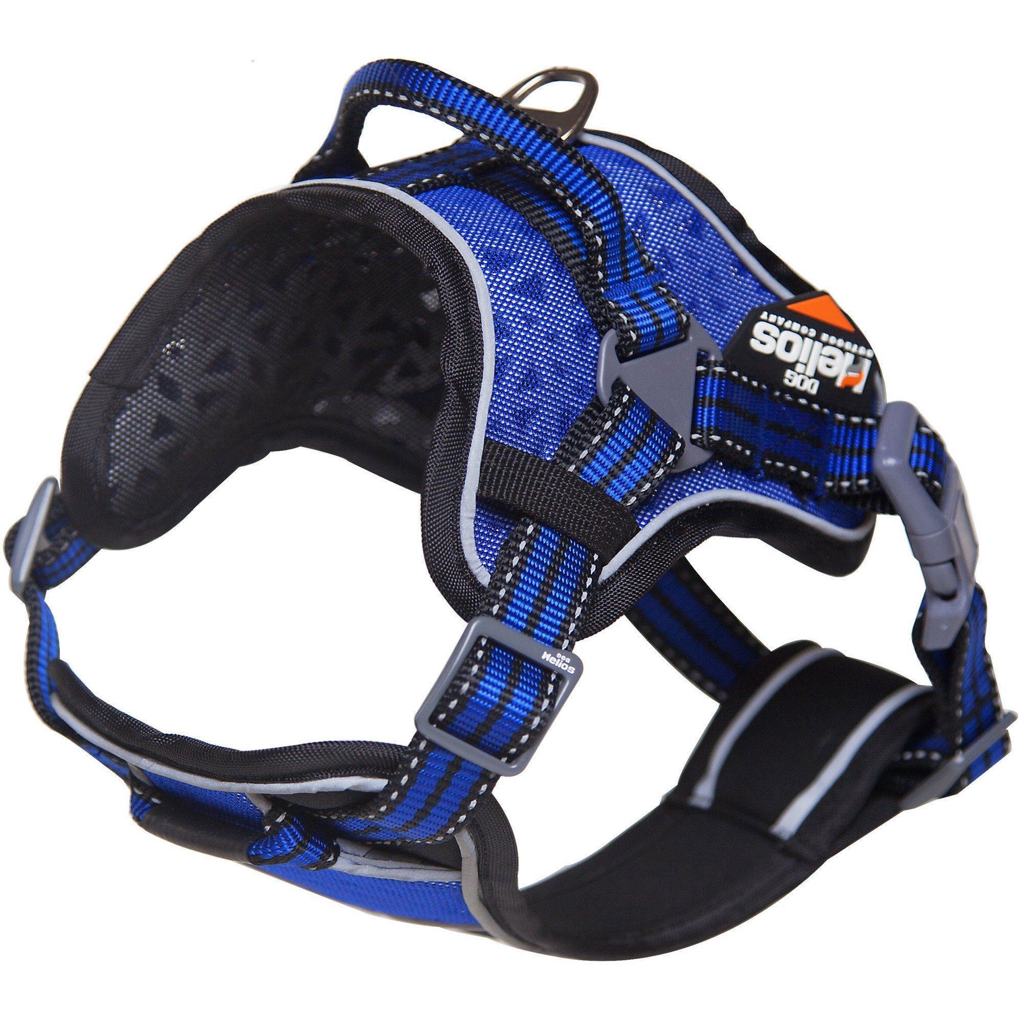 Dog Helios ® 'Journey Wander' Chest Compressive Sporty Adjustable Dog Harness and Leash