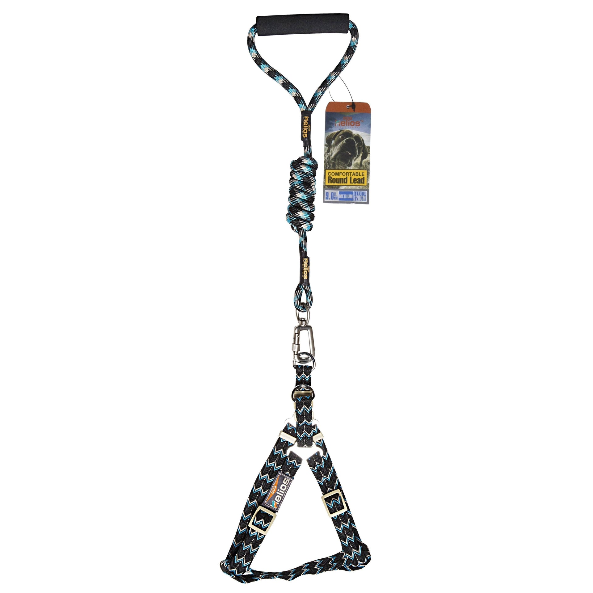 Dog Helios Surfside Designer Leash and Harness