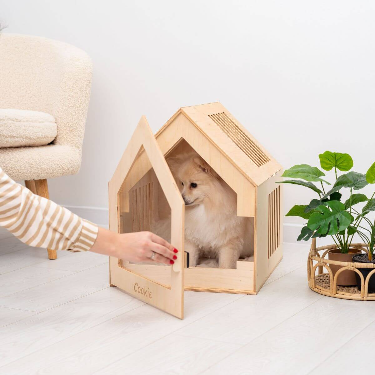 Cozy Small Indoor Dog House for Pets – Modern Pet Hideaway