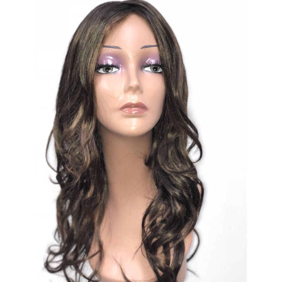 Down Time Synthetic Wig with Cascading Waves for Women