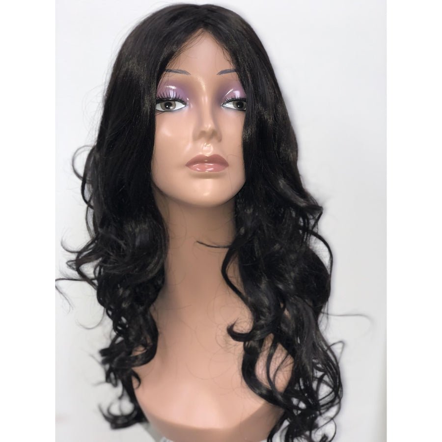 Down Time Synthetic Wig with Cascading Waves for Women