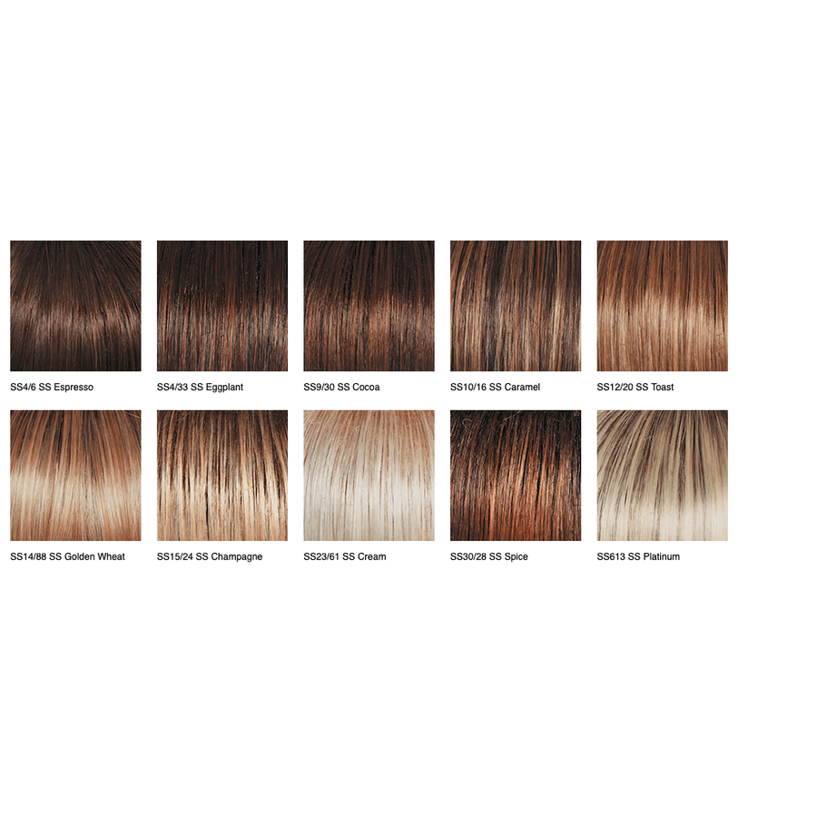 Down Time Synthetic Wig with Cascading Waves for Women