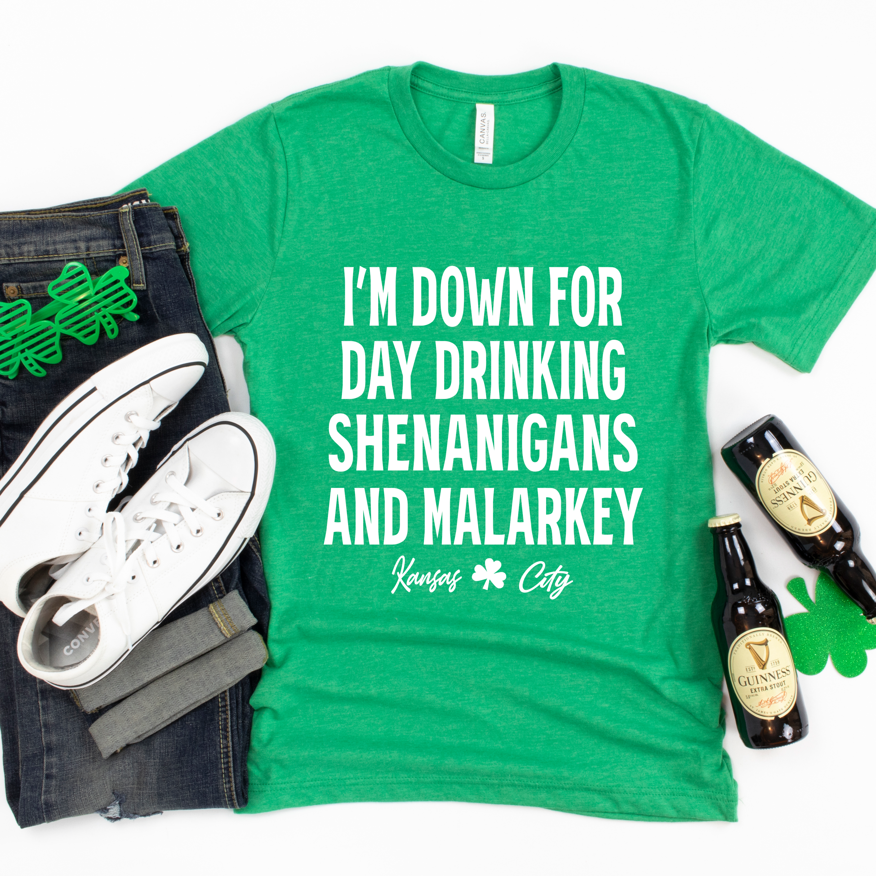 I'm Down for Day Drinking Kansas City Tee