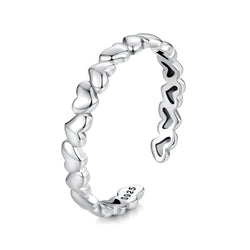 925 Sterling Silver Oxidized Silver 0.3cm Width Ring for Unisex